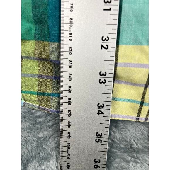 Ralph Lauren Golf Tilden Shirt Men's M Plaid Short Sleeve Button Up Cotton - Picture 8 of 9